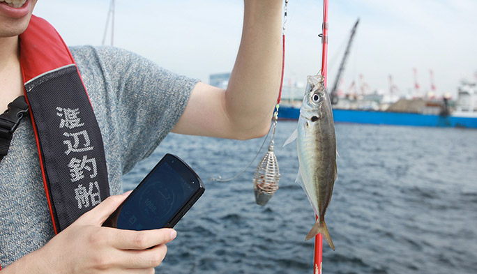 『TORQUE』と釣りアプリで爆釣りの予感！ 世界初の耐海水防水端末とアプリによる、最強のフィッシングギアが完成