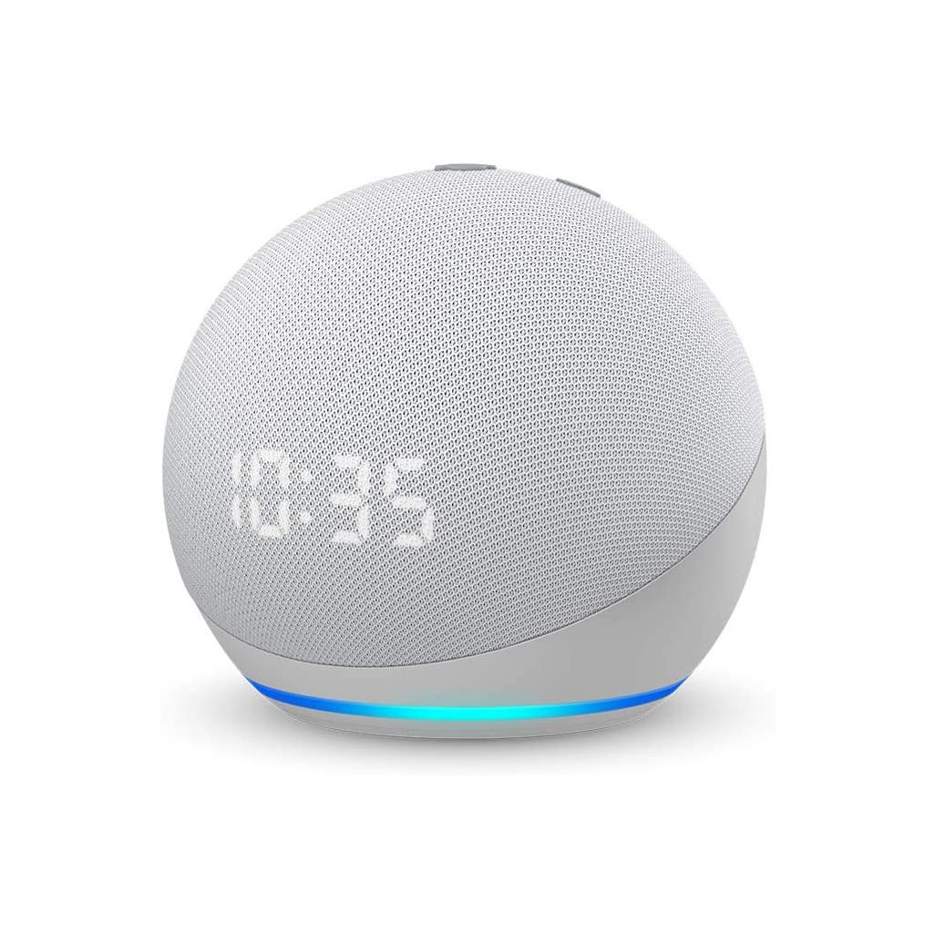 New Echo Dot with clock