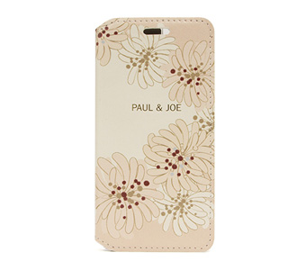 iPhone 7用 PAUL&JOE ブックタイプケース／Chrysanthemum