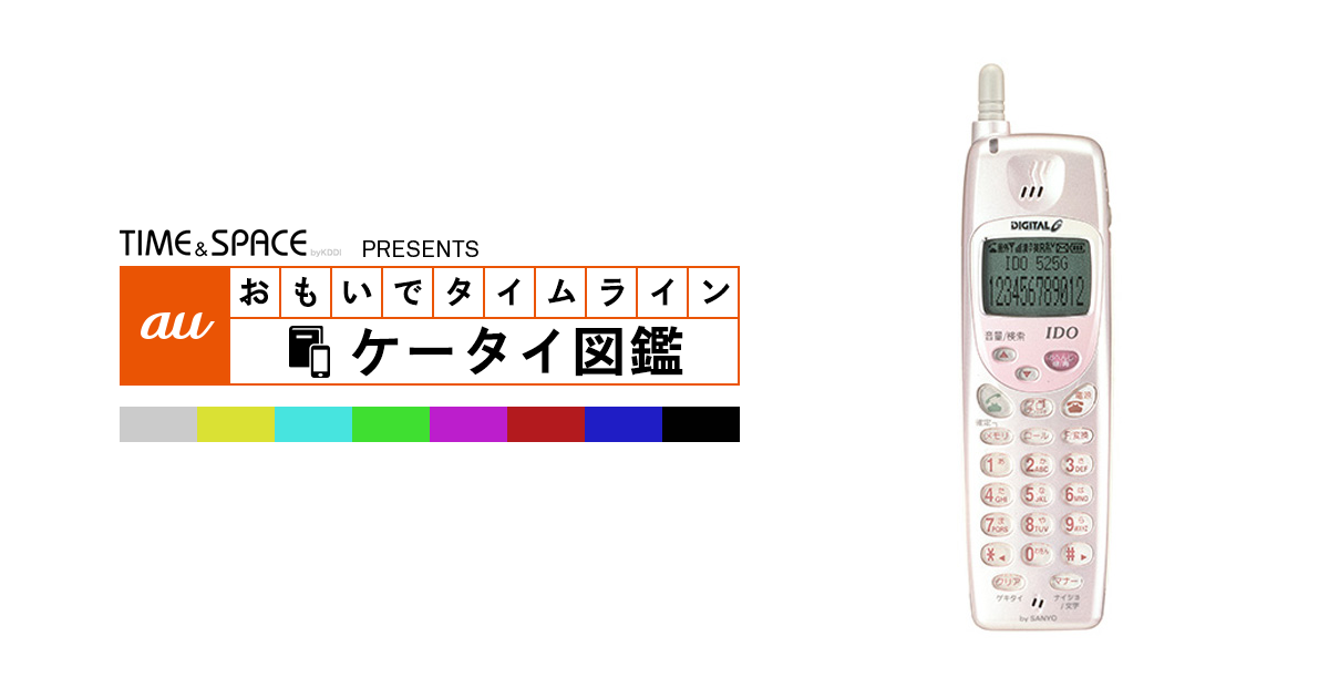 SANYO IDO 携帯電話 ブラック IDO（日本移動通信） デジタルミニモ 538G モックアップ