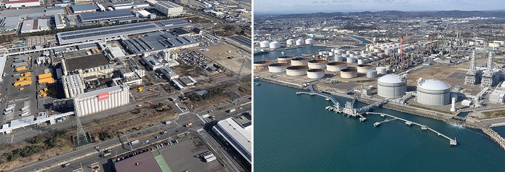 復興を果たしたキリンビール仙台工場と新仙台火力発電所