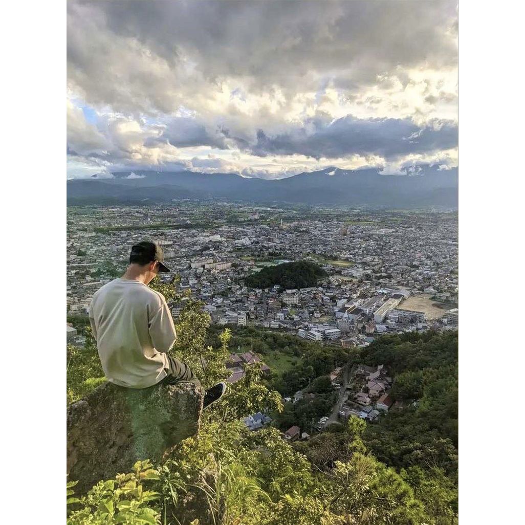 思い入れのある福島の山から見た景色と工藤渓涼さん