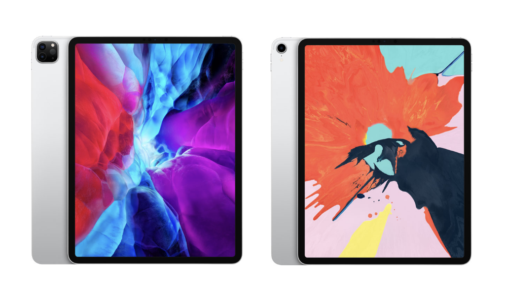 iPad pro 2020 と2018のイメージ画像