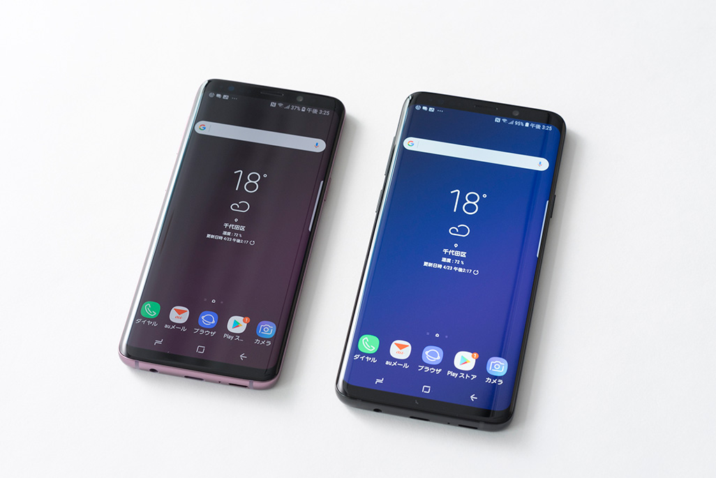 Galaxy S9とGalaxy S9+