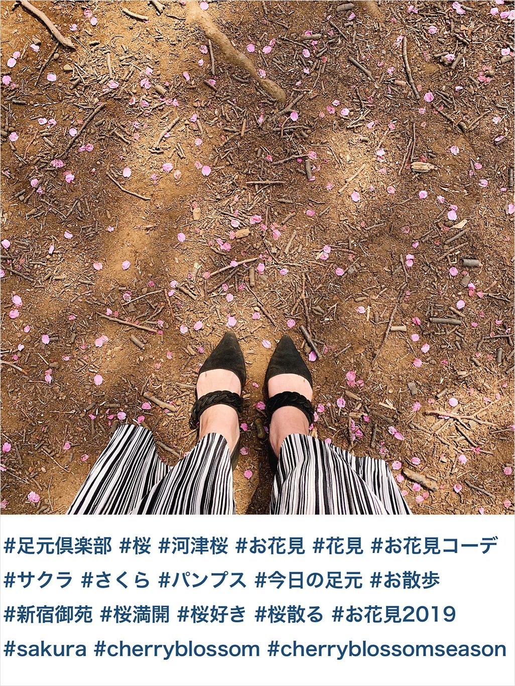 桜写真のハッシュタグ例