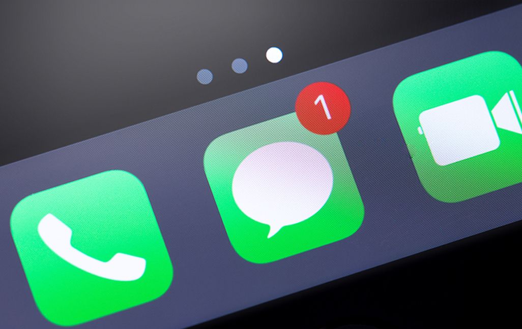 iPhoneの「メッセージアプリ」のアイコン