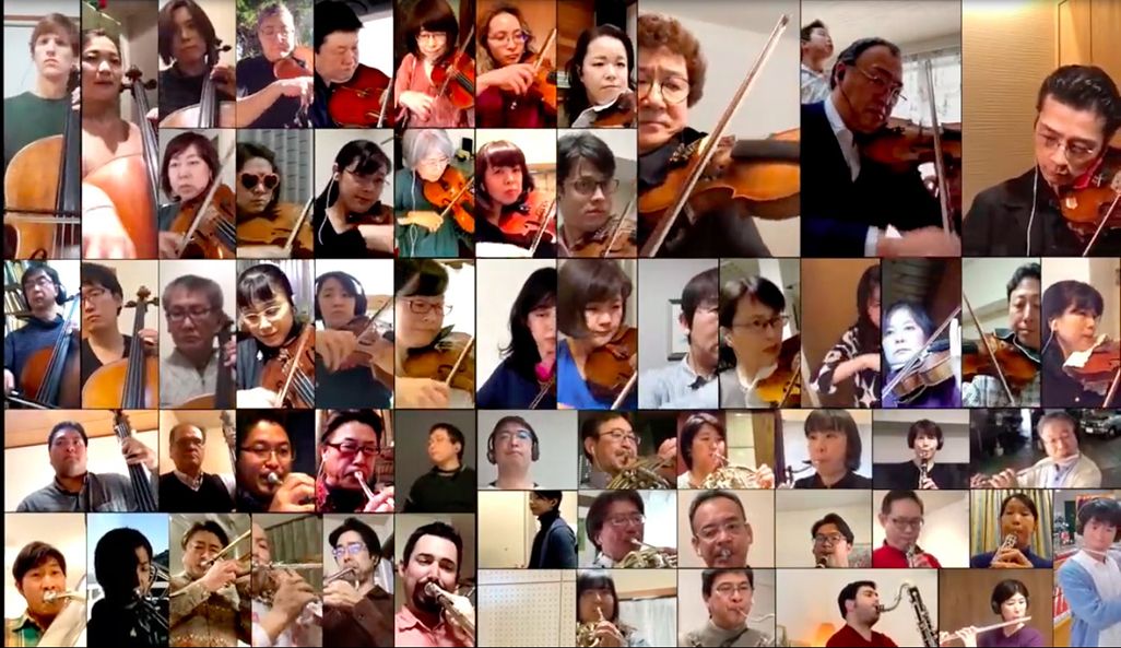 新日本フィルハーモニー交響楽団がYouTubeで公開した「パプリカ」