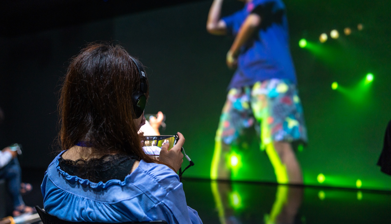 KDDI直営ショップ「GINZA 456」における「音のVR」によるORANGE RANGE 20周年ライブのリアルタイム配信