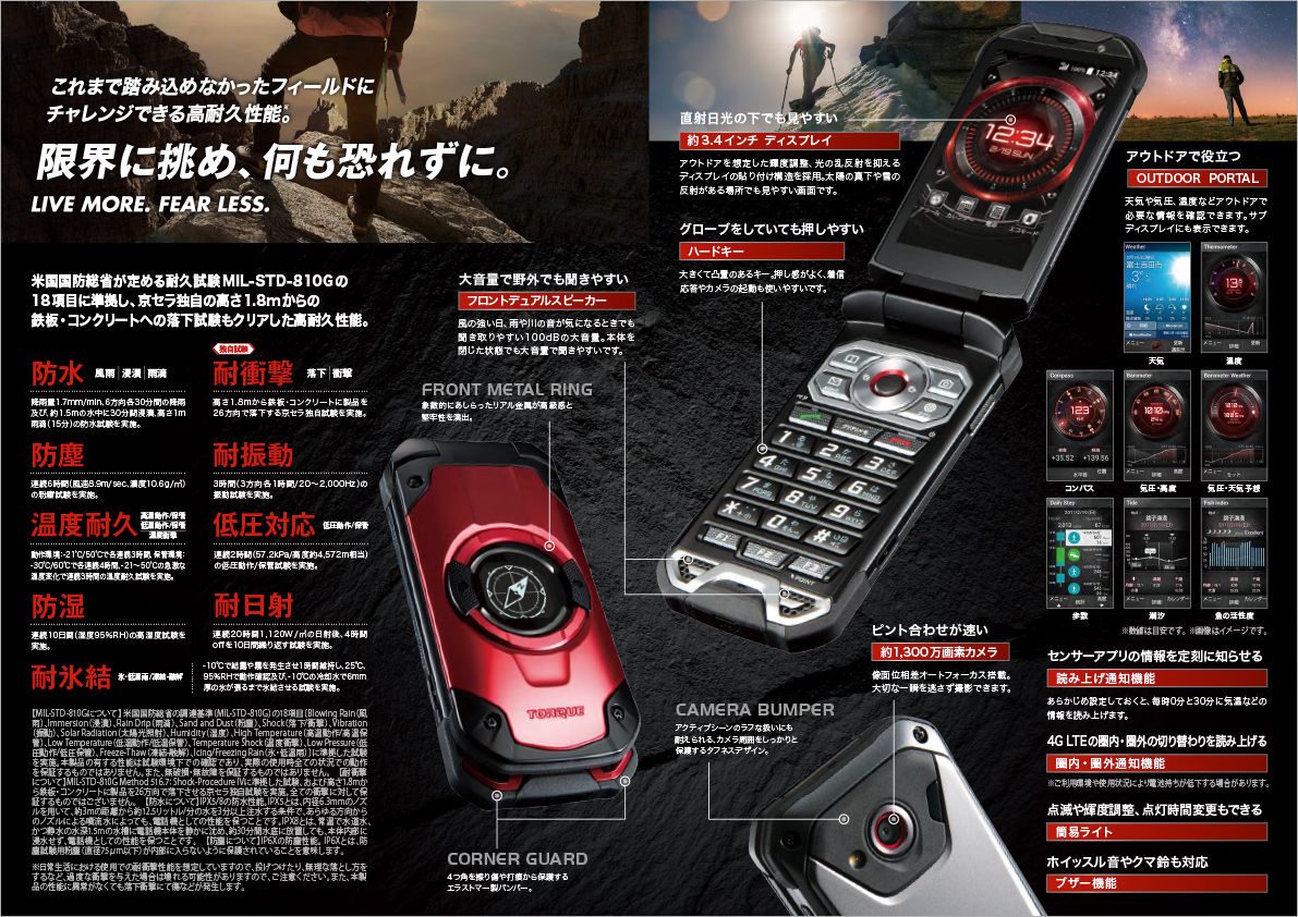 TORQUE X01 信頼 - スマートフォン本体