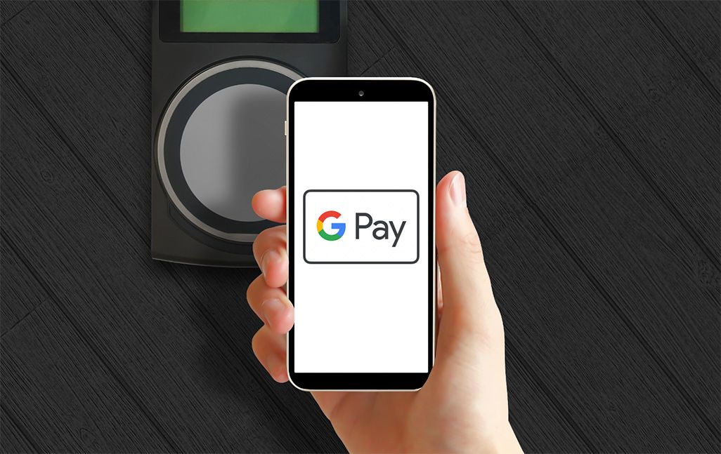 Google Payでの非接触決済イメージ