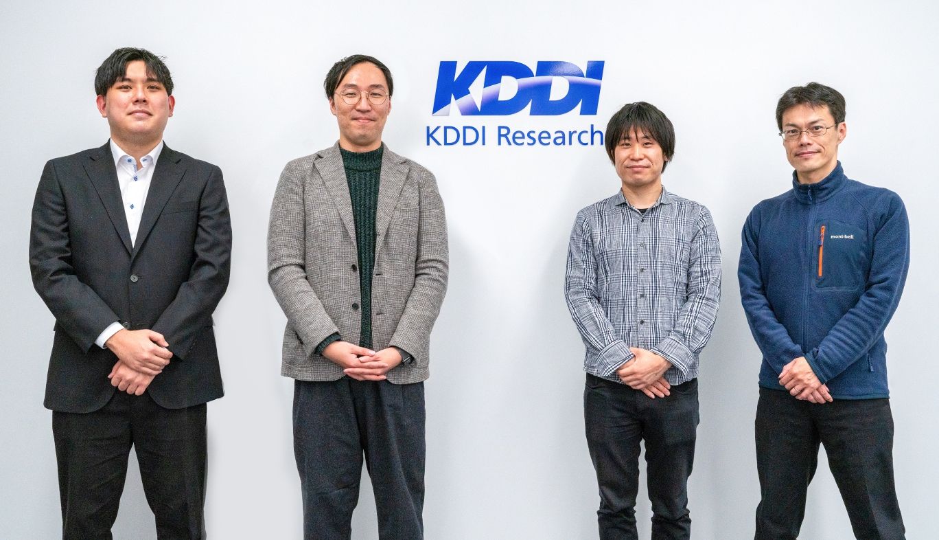KDDI総合研究所で無線通信やネットワーク、セキュリティやXRを研究する研究員