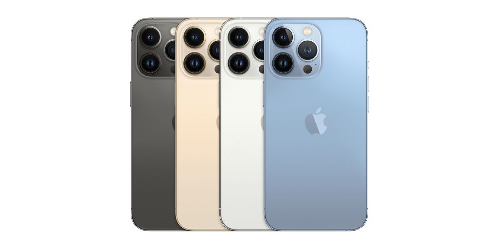iPhone 13 Pro / 13 Pro Maxのカラーバリエーション