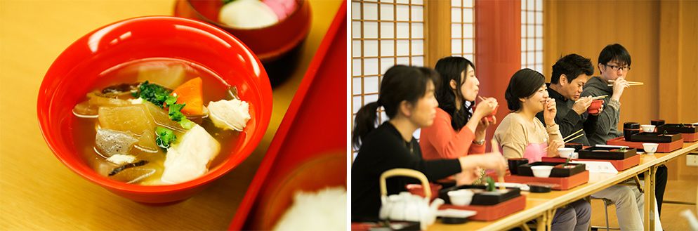 北鎌倉にある建長寺で開催されたINFOBAR xvイベントで出されたけんちん汁