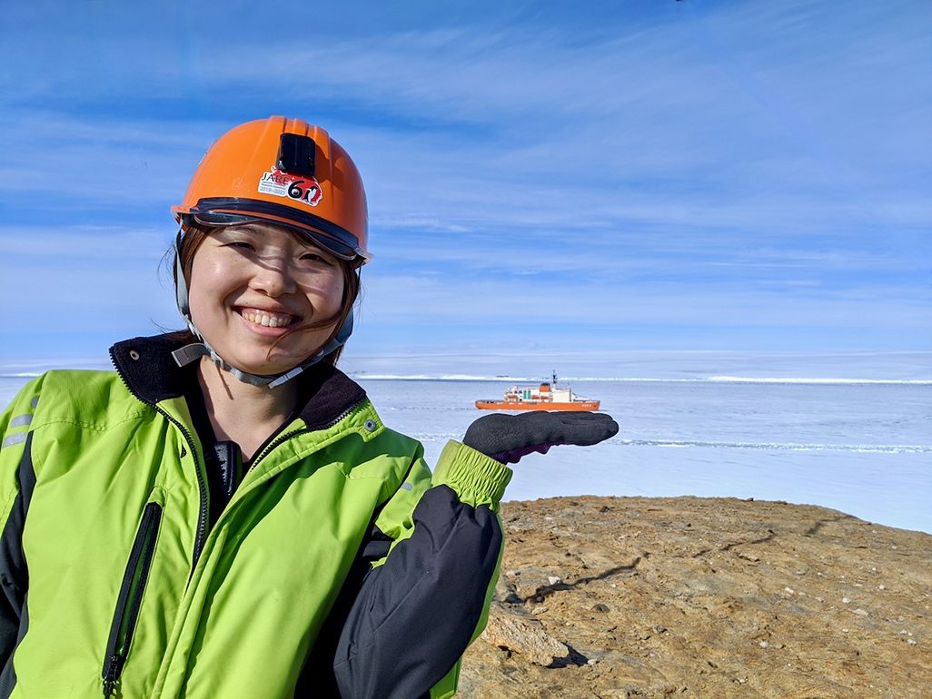 第61次南極地域観測隊の佐々木貴美