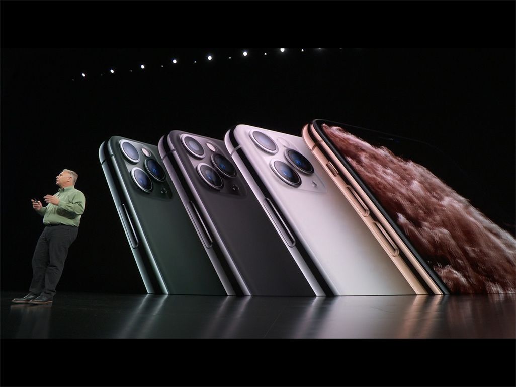 Appleのイベントで発表された「iPhone 11 Pro」