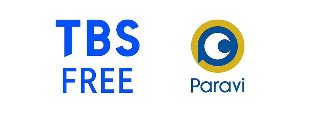 TBS FREE、Paraviのロゴ