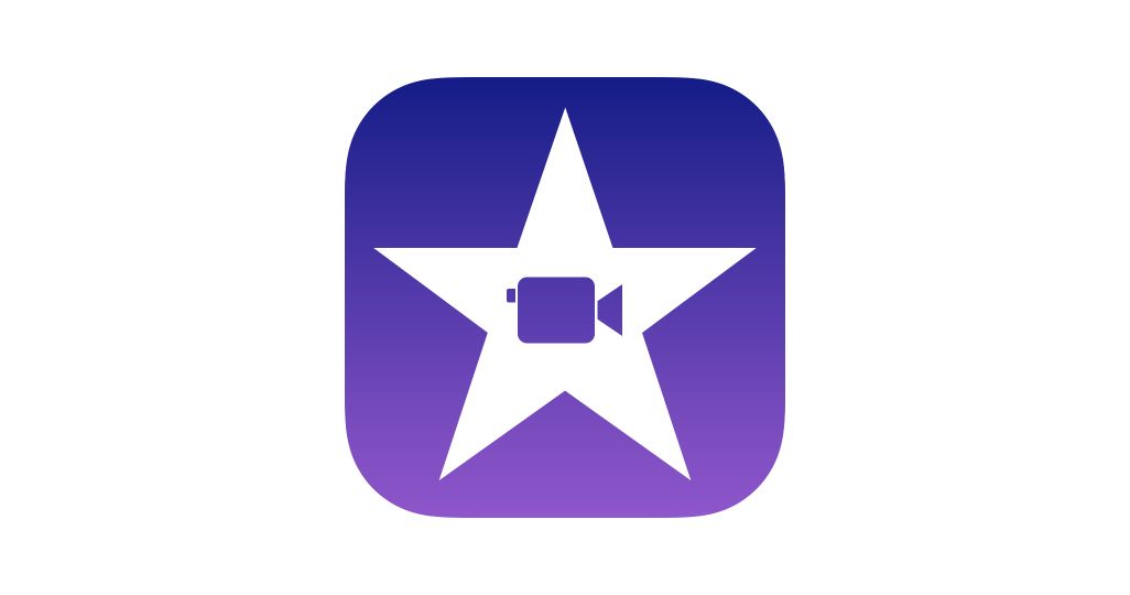 「iMovie」アプリアイコン