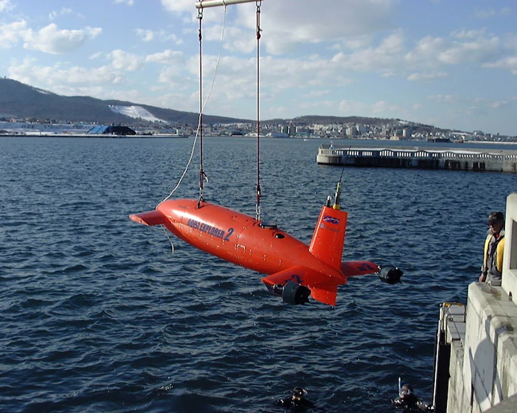 KDDIの海底ケーブル調査用ロボット