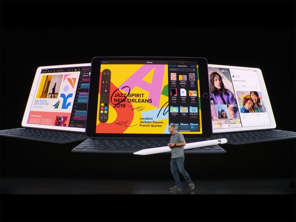 Appleのイベントで発表された第7世代「iPad」