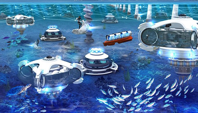 海中で通信できれば海の中で生活できる？「水中通信」の仕組みをKDDIの専門家が解説