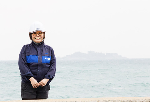KDDI 建設本部 福岡エンジニアリングセンターの木立葉月