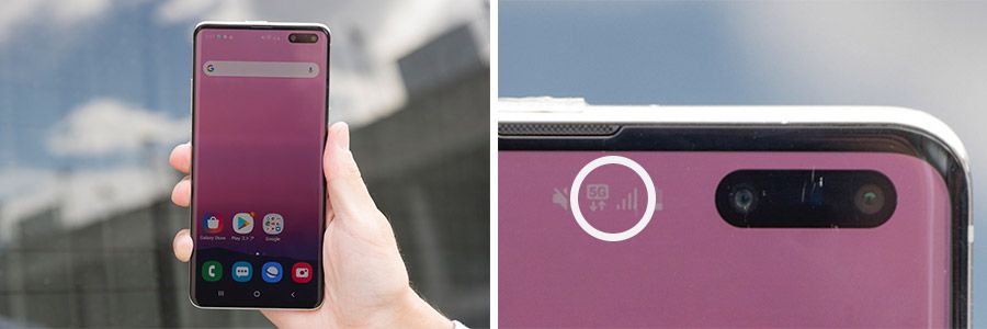 今回実証実験に使われた5G端末