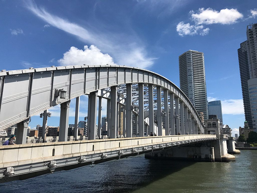 iPhone 7で撮影した勝鬨橋