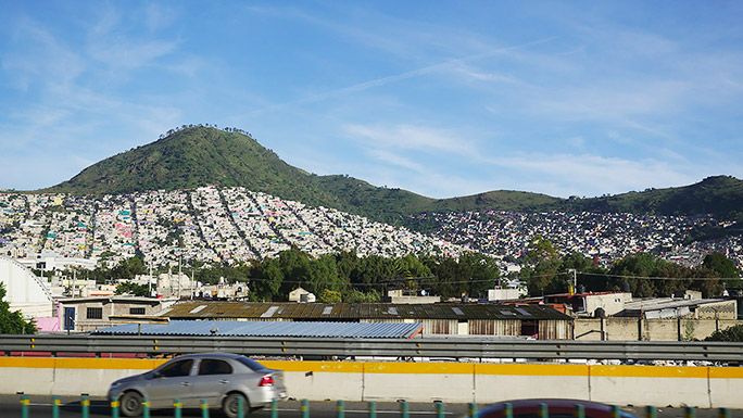 メキシコ街並み