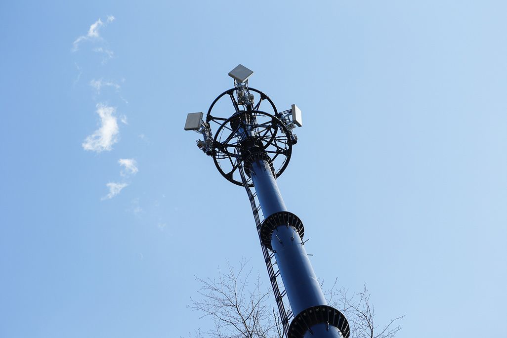 釜石鵜住居復興スタジアムに新設された基地局