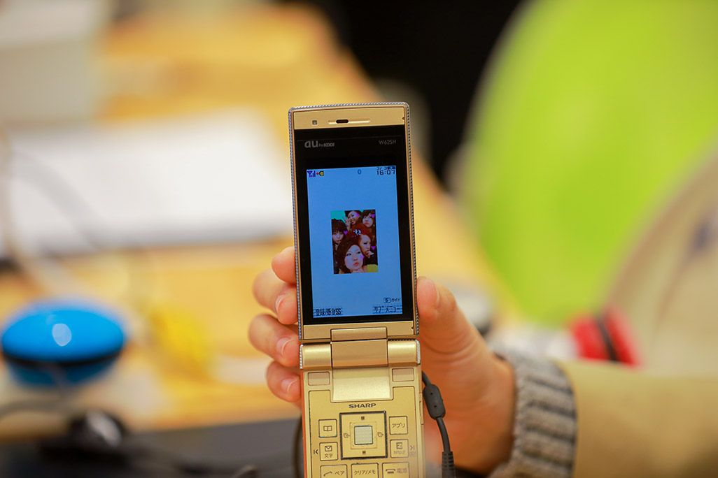 au 昔のケータイで撮影した懐かしい写真