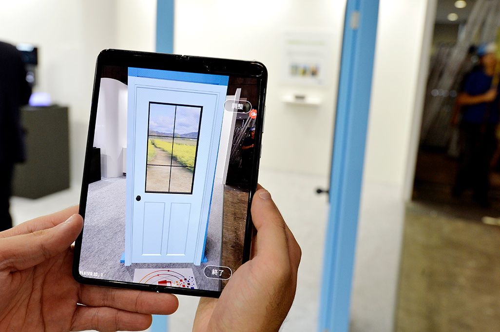 XR Doorの体験の模様