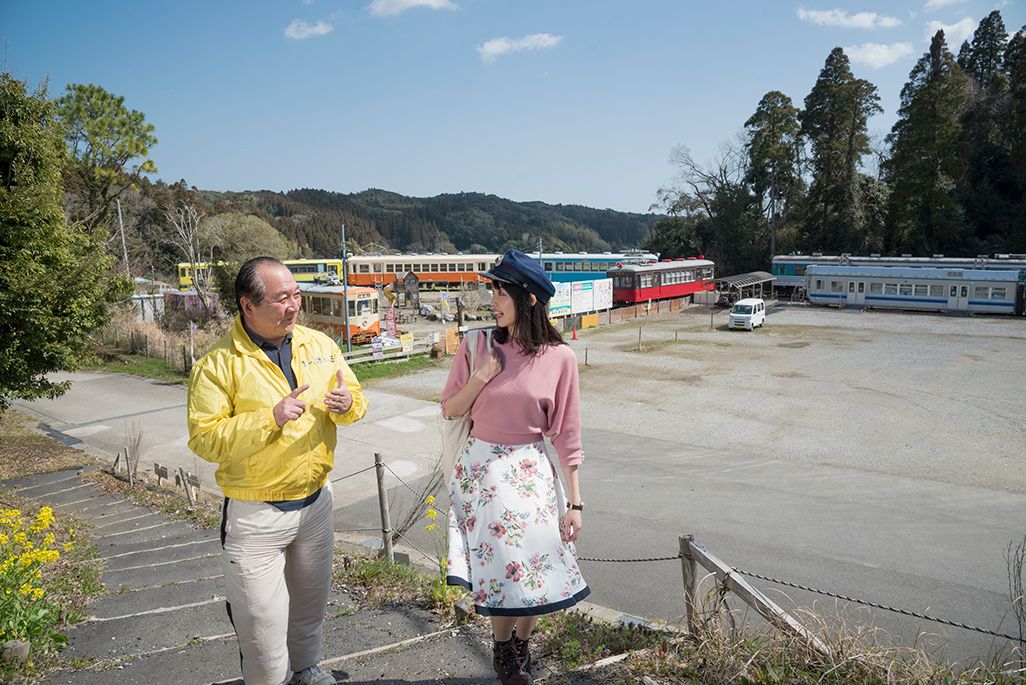 「ファームリゾート鶏卵牧場」が運営している私設鉄道博物館「ポッポの丘」