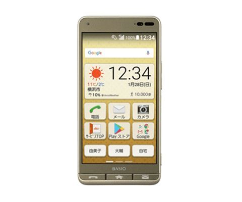 シニア向けに最適なスマホ「BASIO3」