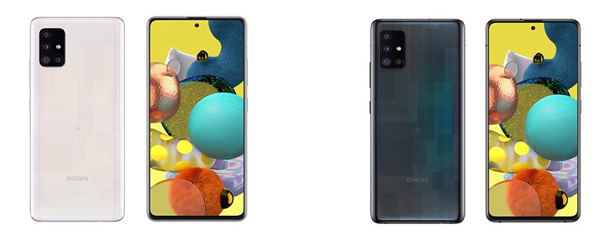 Galaxy A51 5Gのカラーバリエーション