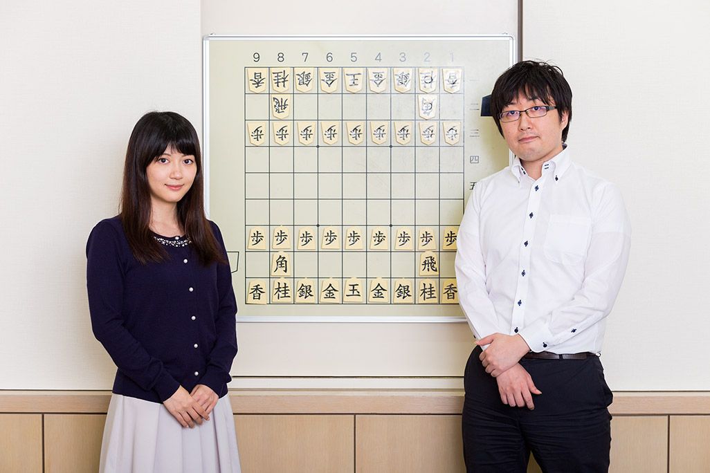 KDDI瀧澤誠と女流棋士・香川愛生