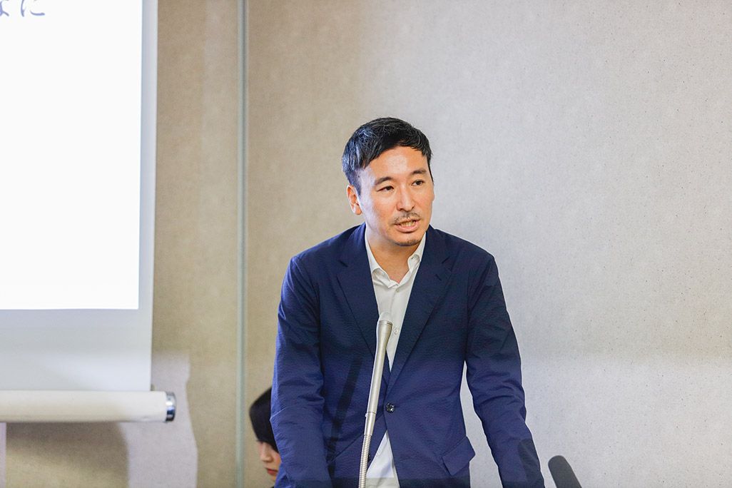 イベントで語ったKDDIライフデザイン事業本部ビジネスインキュベーション推進部長・中馬和彦