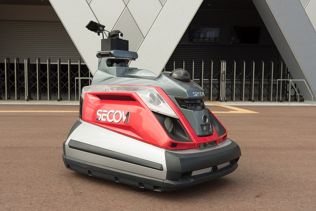 SECOMの警備ロボット