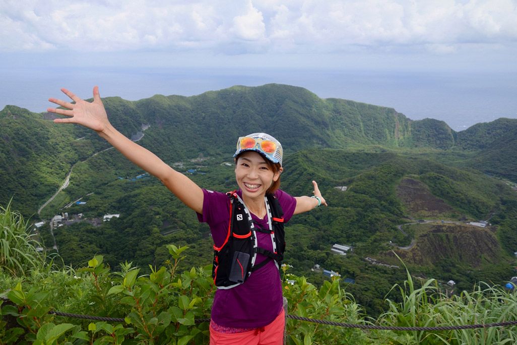 ランニングインストラクターの浦谷美帆