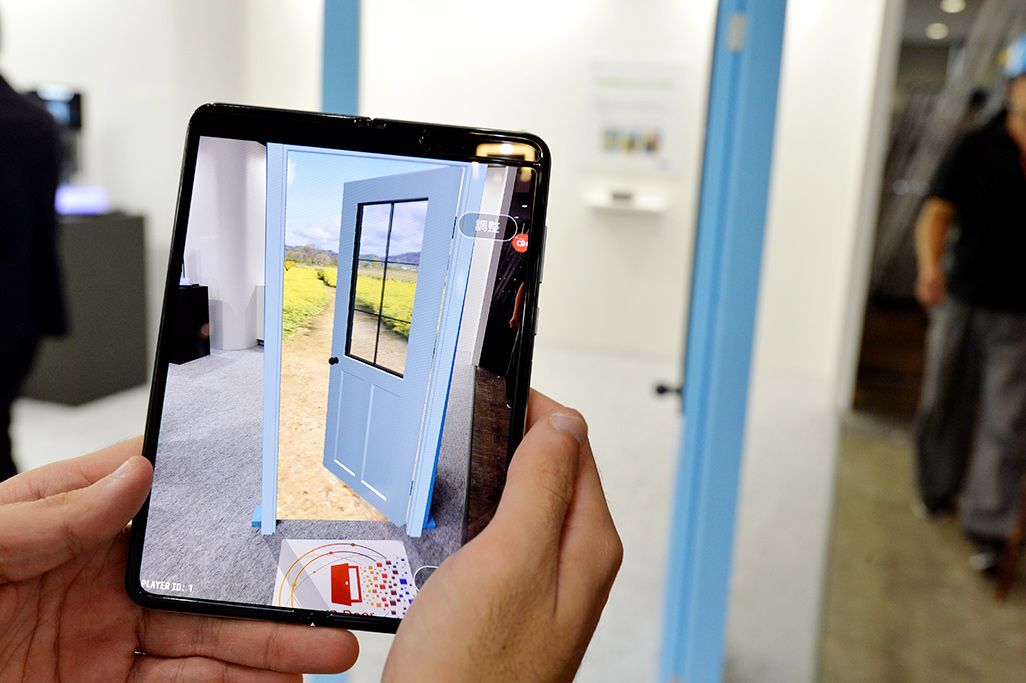 XR Doorの体験の模様